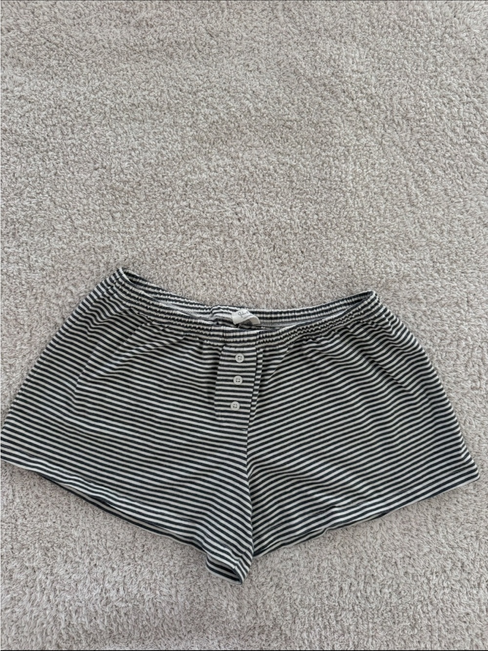Brandy Melville John Galt Stripe boxer shorts New without tag